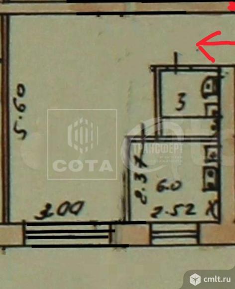 1-комнатная квартира 30,8 кв.м. Фото 10.