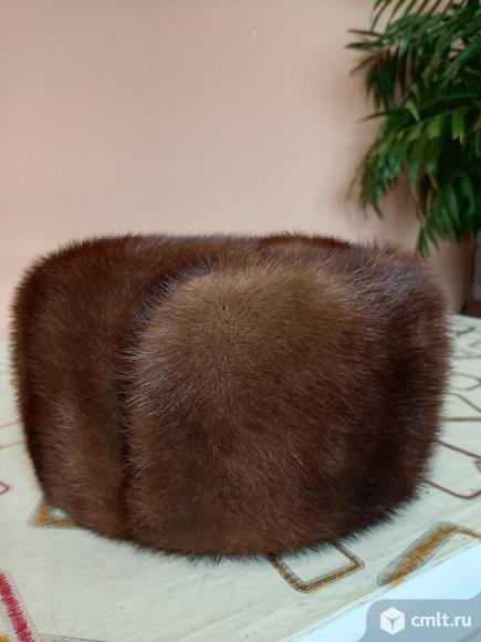 Шапка норковпя. Фото 1.