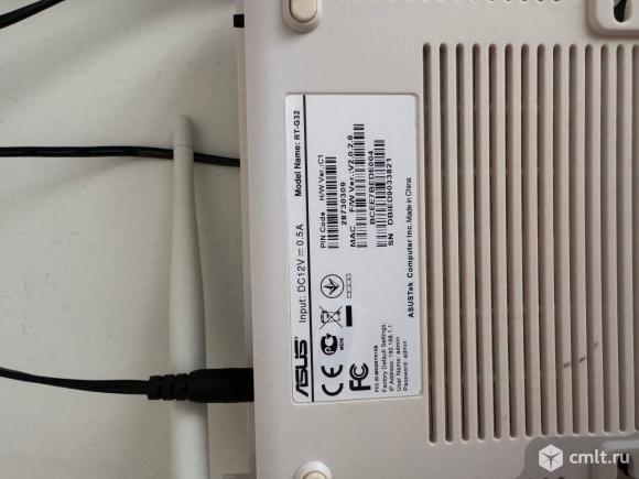 Роутер asus. Фото 1.