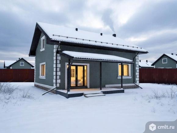 Дом 156 м2 с террасой на участке 6 сот.. Фото 1.