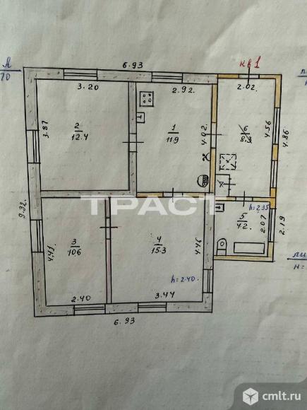Дом 55 кв.м. Фото 7.