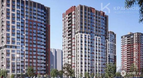 3-комнатная квартира 71,44 кв.м. Фото 1.