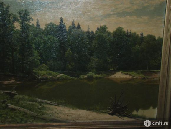 Картина.Пейзаж х\м "Керженец".Худ. А.Храмов.Н.Новгород.1978. Фото 1.