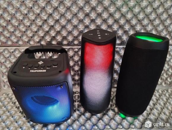 Колонки Портативная Bluetooth колонка. Фото 1.