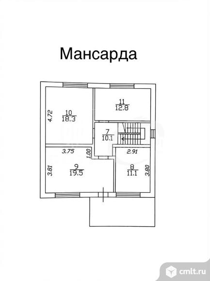 Дом 185,9 кв.м. Фото 12.