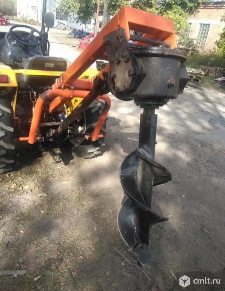 Ямобур для трёхточки, диаметр бурения 40 см. Фото 1.