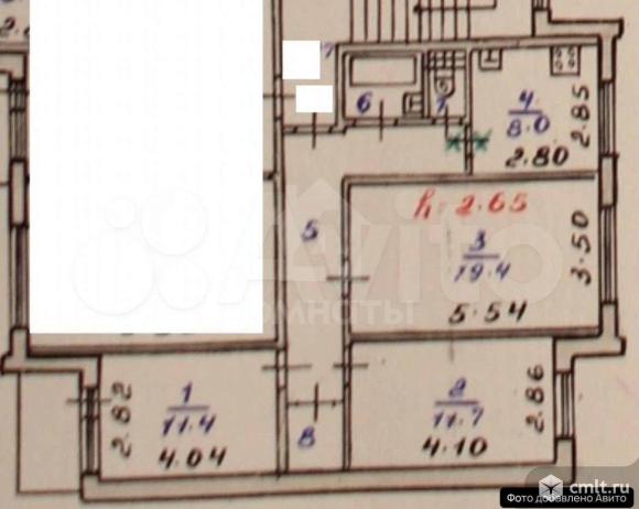 3-комнатная квартира 67,8 кв.м. Фото 13.