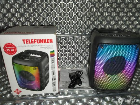 Колонки портативные Bluetooth. Фото 1.