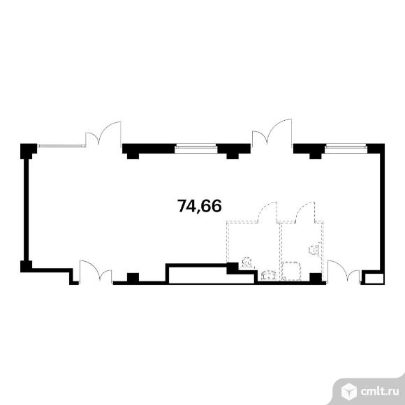 Аренда ПСН площадью 74 м2. Фото 1.