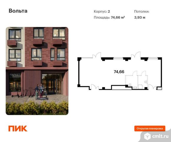 Продается ПСН 74.66 м2. Фото 1.