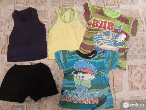 Пакет 2-3 года, костюмы летние, футболки, шорты. Фото 5.