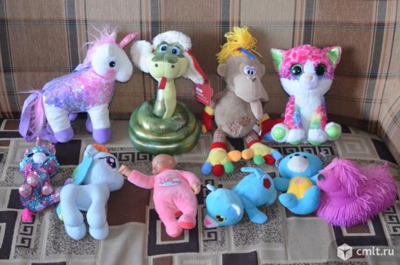Мягкие игрушки новые и в отличном состоянии. Фото 1.