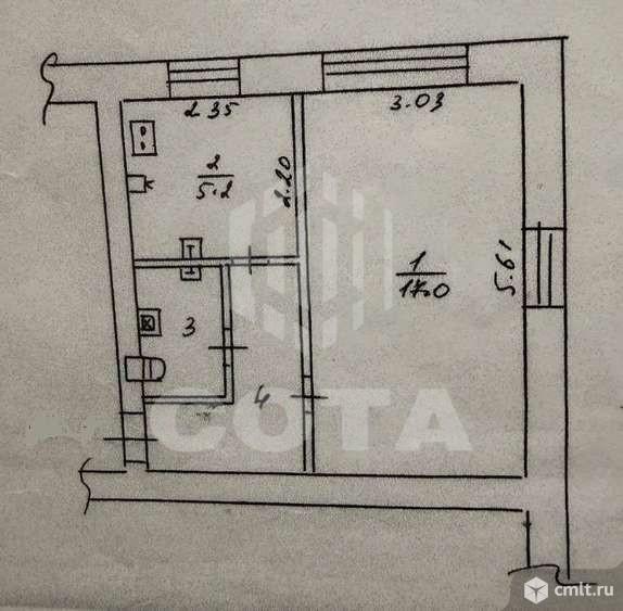 1-комнатная квартира 30 кв.м. Фото 7.