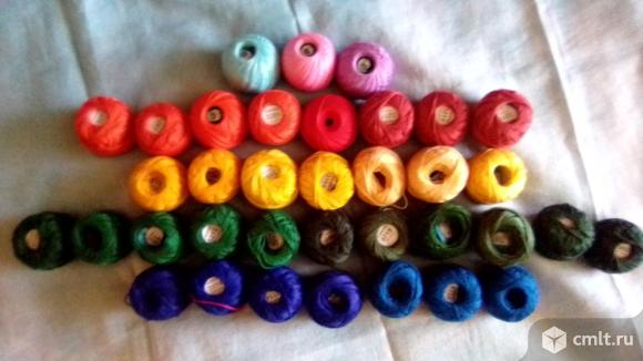 Нитки для вязания. Фото 1.