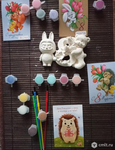 Фигурки из гипса для творчества. Фото 4.