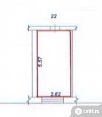 1-комнатная квартира 15,7 кв.м. Фото 1.