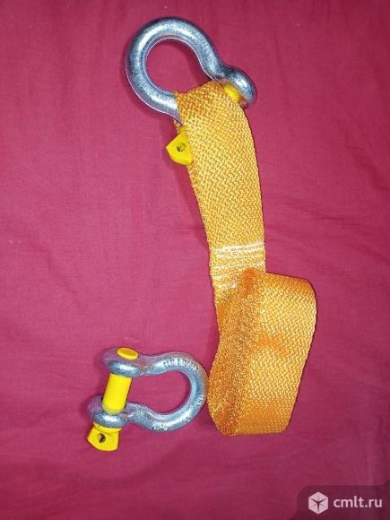 Трос буксировочный 10 тонн/5 метр. Фото 1.