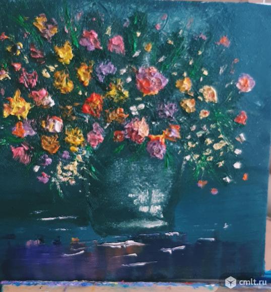 Букет в вазе. Фото 1.