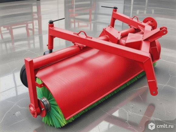 Щетки коммунальные для минитракторов. Фото 1.