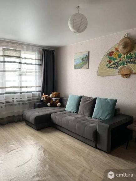 1-комнатная квартира 37,4 кв.м. Фото 1.