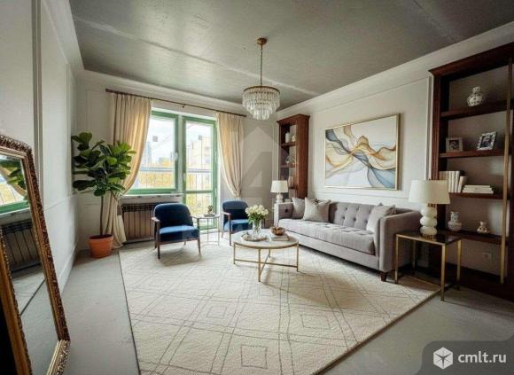 1-комнатная квартира 58 кв.м. Фото 1.