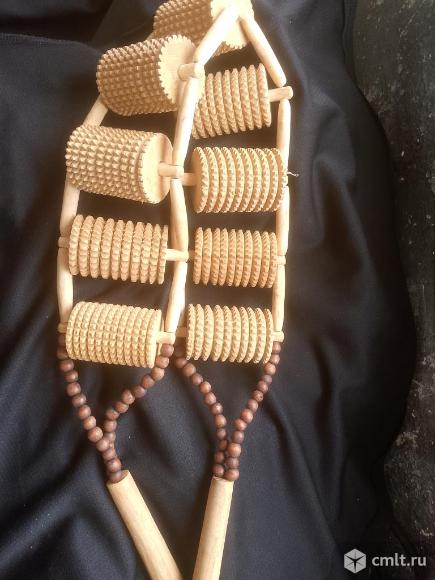 Массажёры деревянные 2 шт. Фото 1.