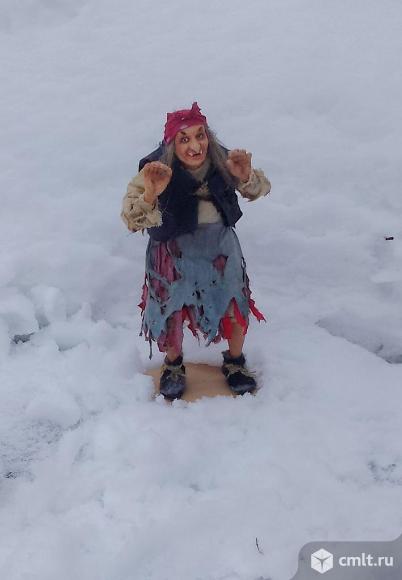 Баба Яга из "Морозко",Авторская художественная кукла. Фото 3.