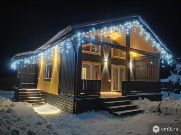 Дом 100 м2 на участке 5 сот. д. Мытники, Руза, водохранилище. 78 км. Фото 1.