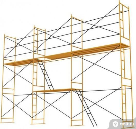 Леса клиновые, хомутовые, штыревые и вышки в аренду. Фото 1.