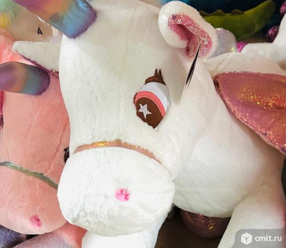 Мягкая игрушка единорог 1 метр. Фото 2.