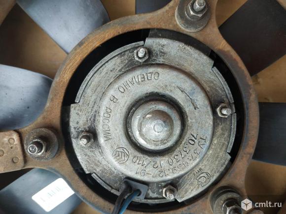 Вентилятор охлаждения ваз 2107. Фото 3.