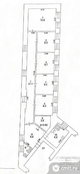 4-комнатная квартира 84,2 кв.м. Фото 19.