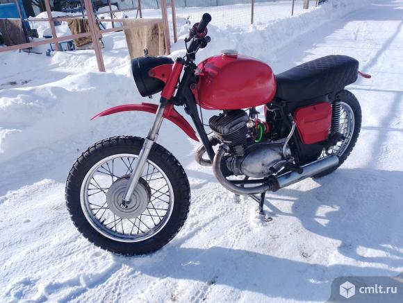 Мотоцикл ИЖ. Фото 1.