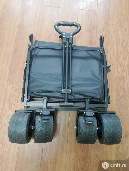 Тележка на колесах складная для сада и кемпинга. Фото 1.