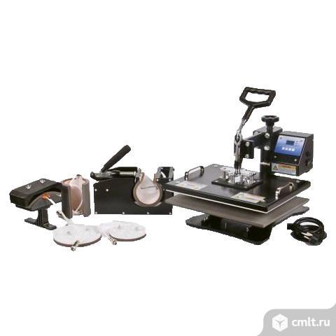 Термопресс корпорации ЗНАК для переноса изображения на плоские и круглые изделия. Фото 1.