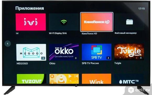 Телевизор  50" (127 см)  Smart TV 4К. Фото 1.