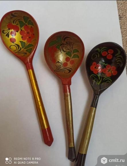 Ложки деревянные, СССР. Цена разная. Фото 1.