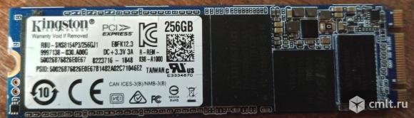 Ssd m2 kingston 256gb. Фото 1.