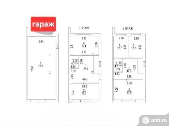 Дуплекс 218,4 кв.м. Фото 14.