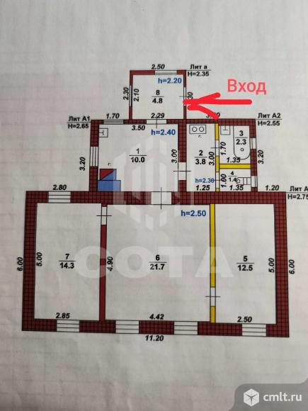 Дом 66 кв.м. Фото 19.