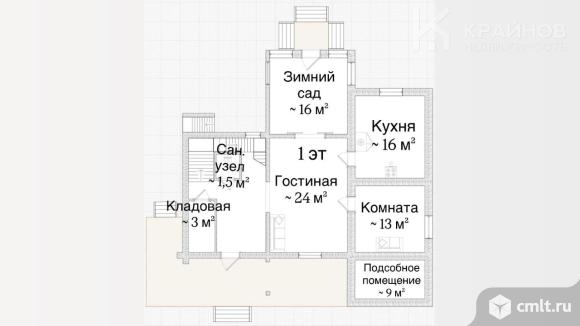Дом 277 кв.м. Фото 1.