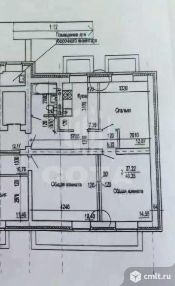 2-комнатная квартира 46,2 кв.м. Фото 18.