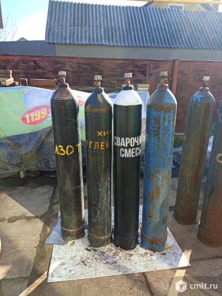 Кислородный баллон 40 л. Фото 1.