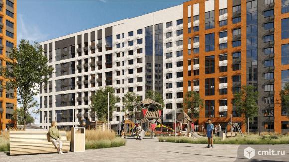 1-комнатная квартира 38,3 кв.м. Фото 1.