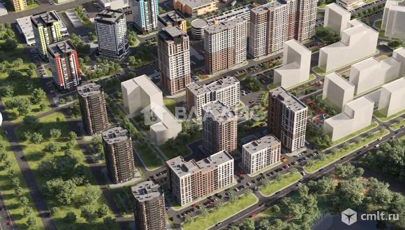 1-комнатная квартира 31,7 кв.м. Фото 1.