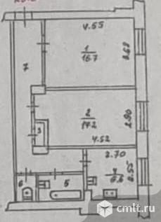 2-комнатная квартира 56,5 кв.м. Фото 15.