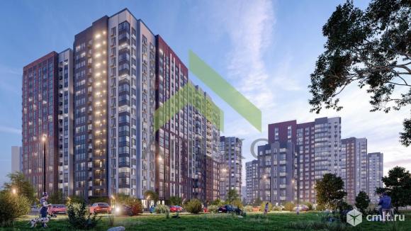 1-комнатная квартира 33,44 кв.м. Фото 1.