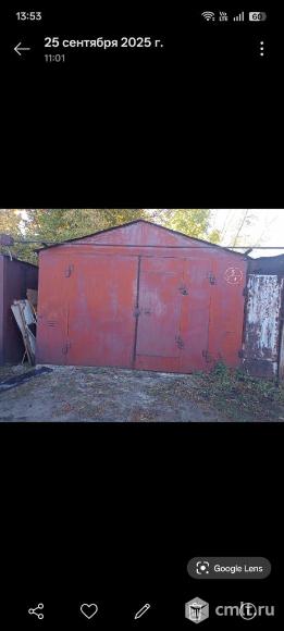 Металлический гараж 19 кв. м Метеор. Фото 1.