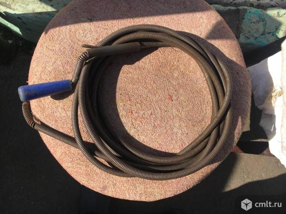 Канализационный трос. Фото 2.