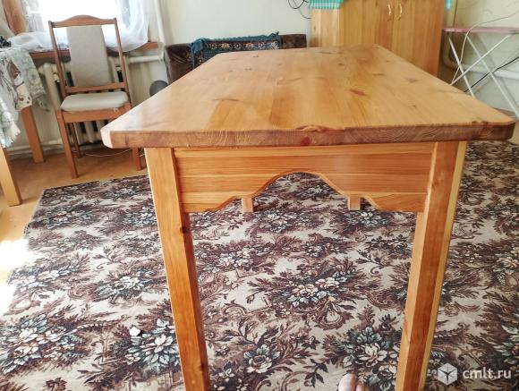 Стол для гостиной, 70х130 см, высота 76 см, новый, сосна. Фото 1.